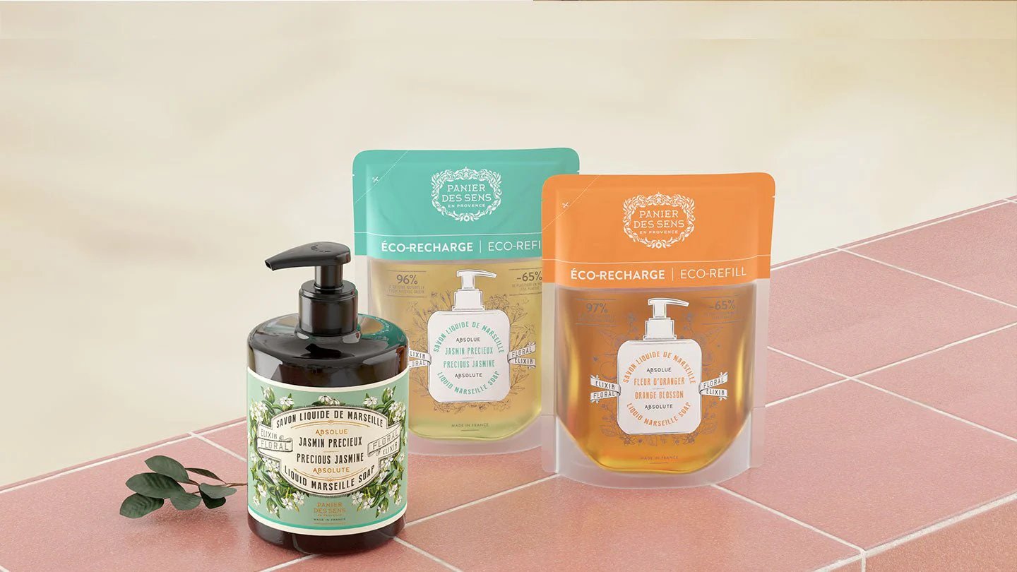 Liquid soap refills - Panier des Sens USA