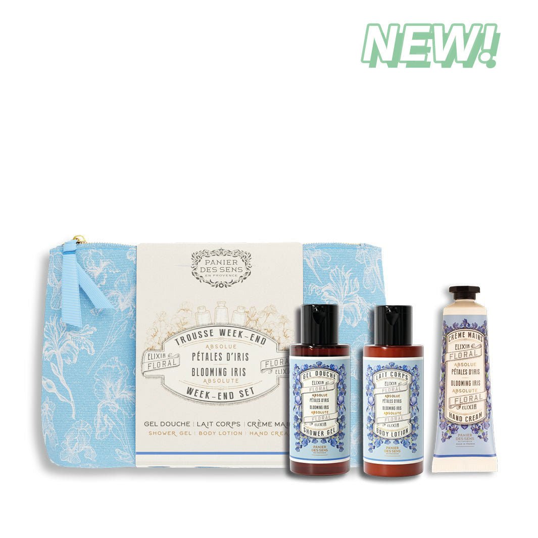 Body Care Travel Set - Blooming Iris – Panier des Sens USA