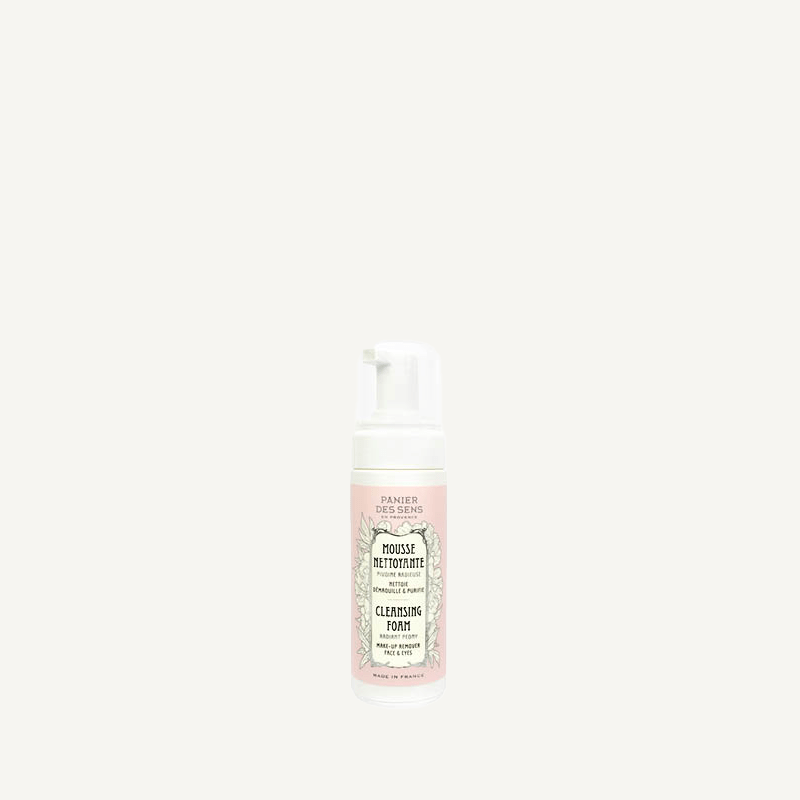 Facial cleansing foam - Radiant Peony 1.69 floz – Panier des Sens USA