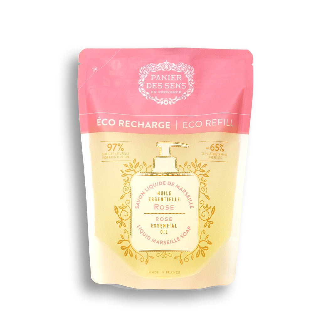 Liquid Marseille Soap Refill - Rejuvenating Rose – Panier des Sens USA