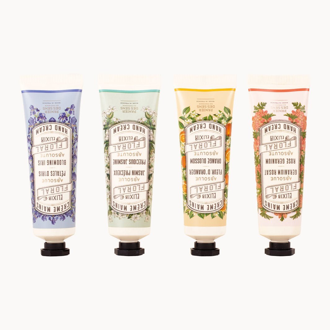 Pack of 4 hand creams with fragrance absolutes 4 x 1 oz – Panier