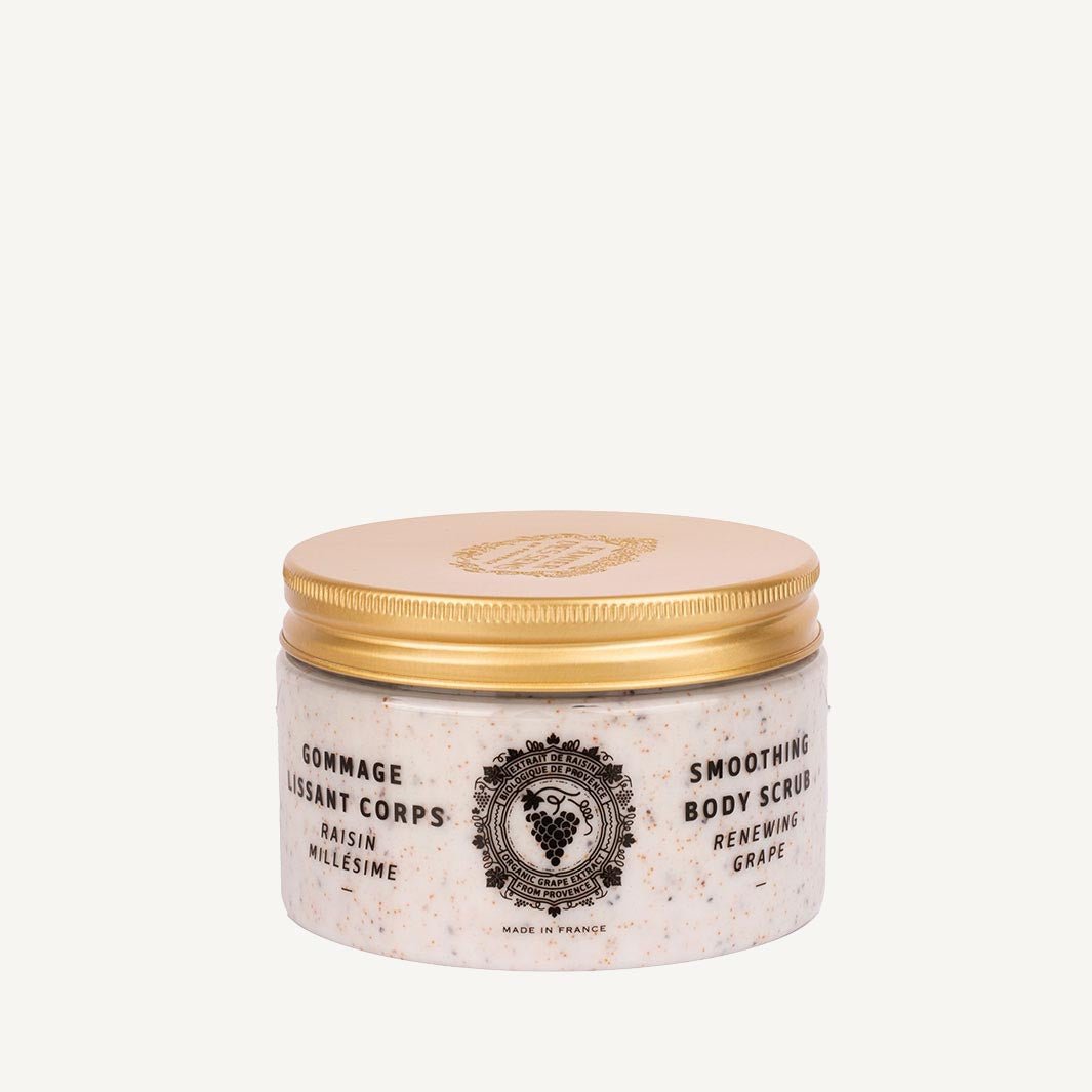 Smoothing body scrub - Renewing Grape and shea butter body scrub