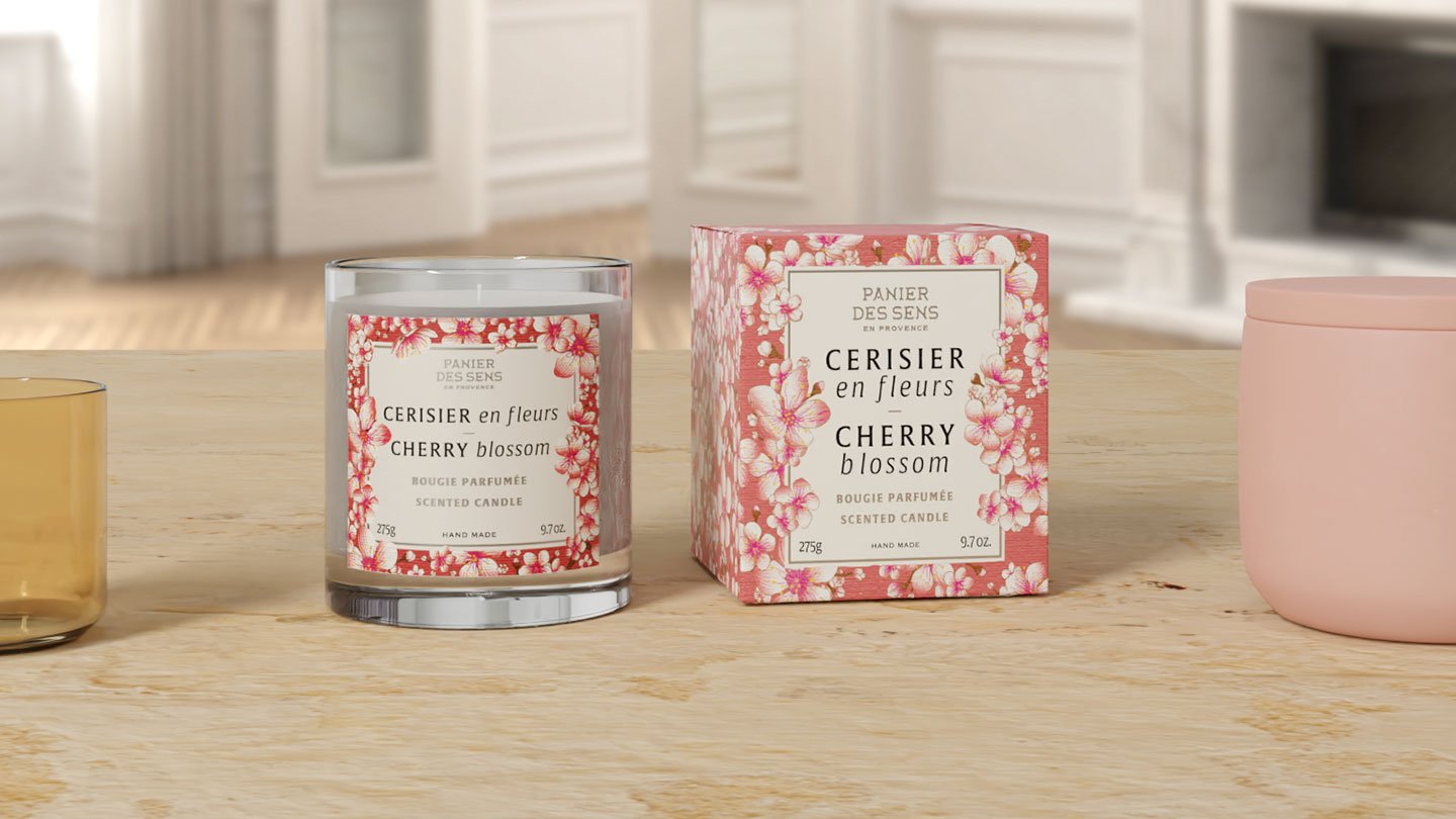 Cherry Blossom home fragrances - Panier des Sens USA