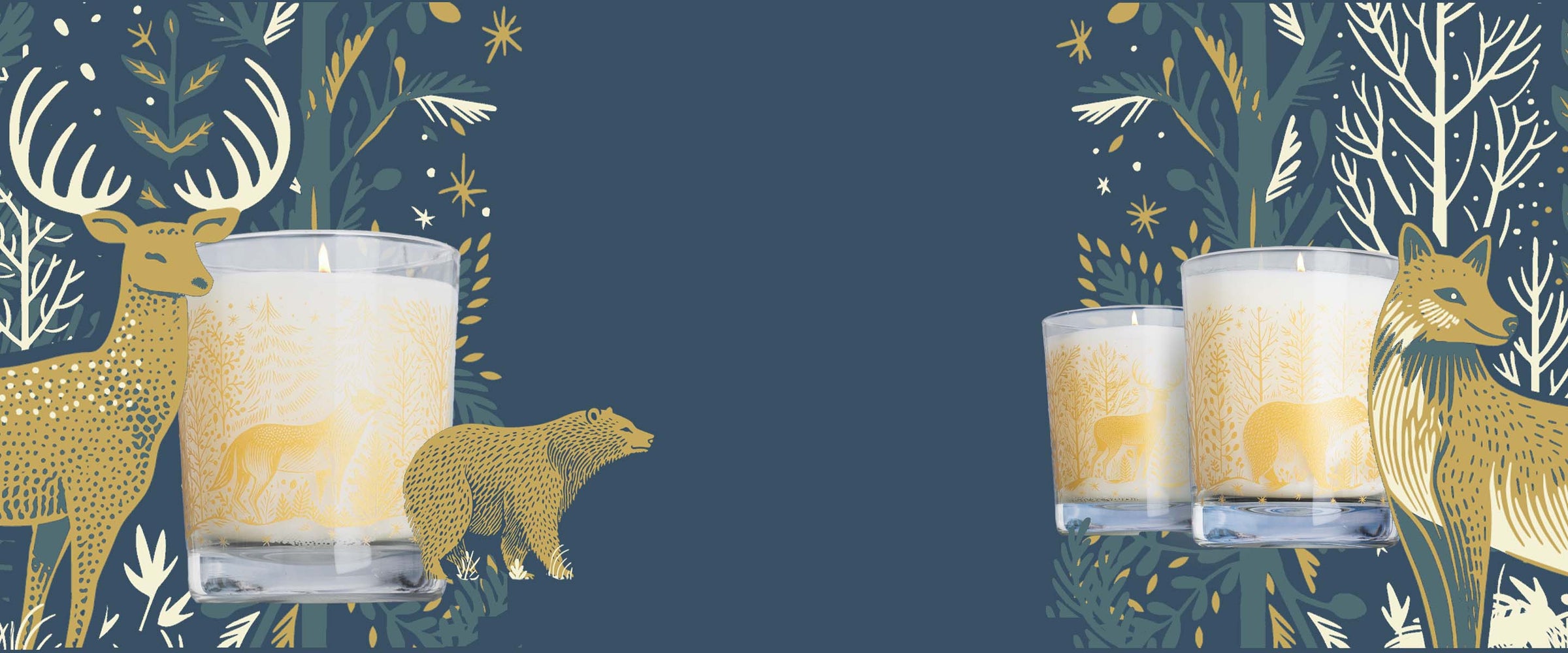 Christmas candles - Panier des Sens USA
