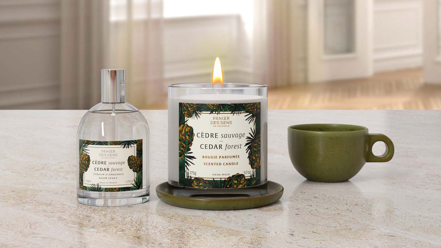 Cedar home fragrances