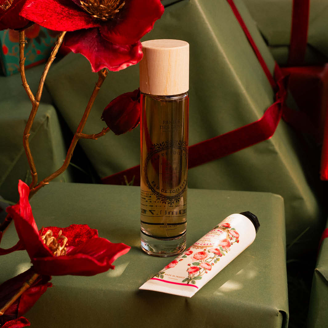 Rose Perfume Gift Set – Eau de Toilette 1.7 fl oz + Hand Cream 1 fl oz