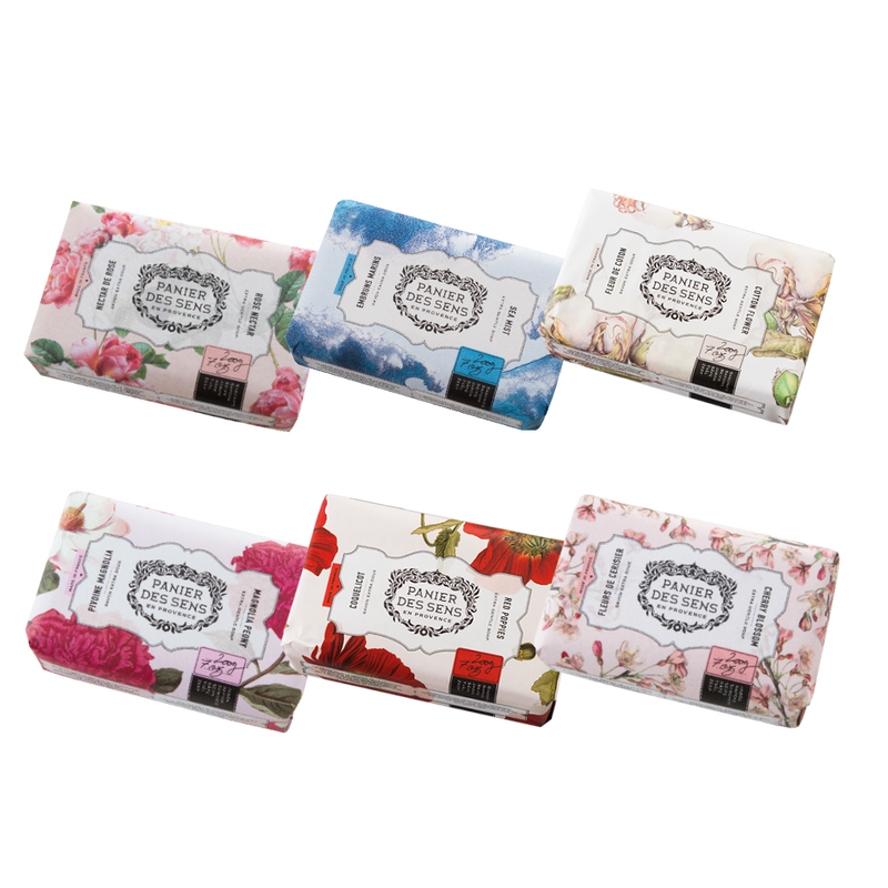 Discovery Pack of Scented Bar Soaps Enriched with Shea Oil (6x0.44lb)