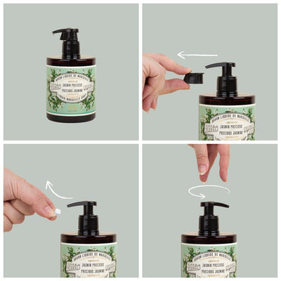 Exfoliating liquid Marseille soap - Honey savon liquide de Marseille
