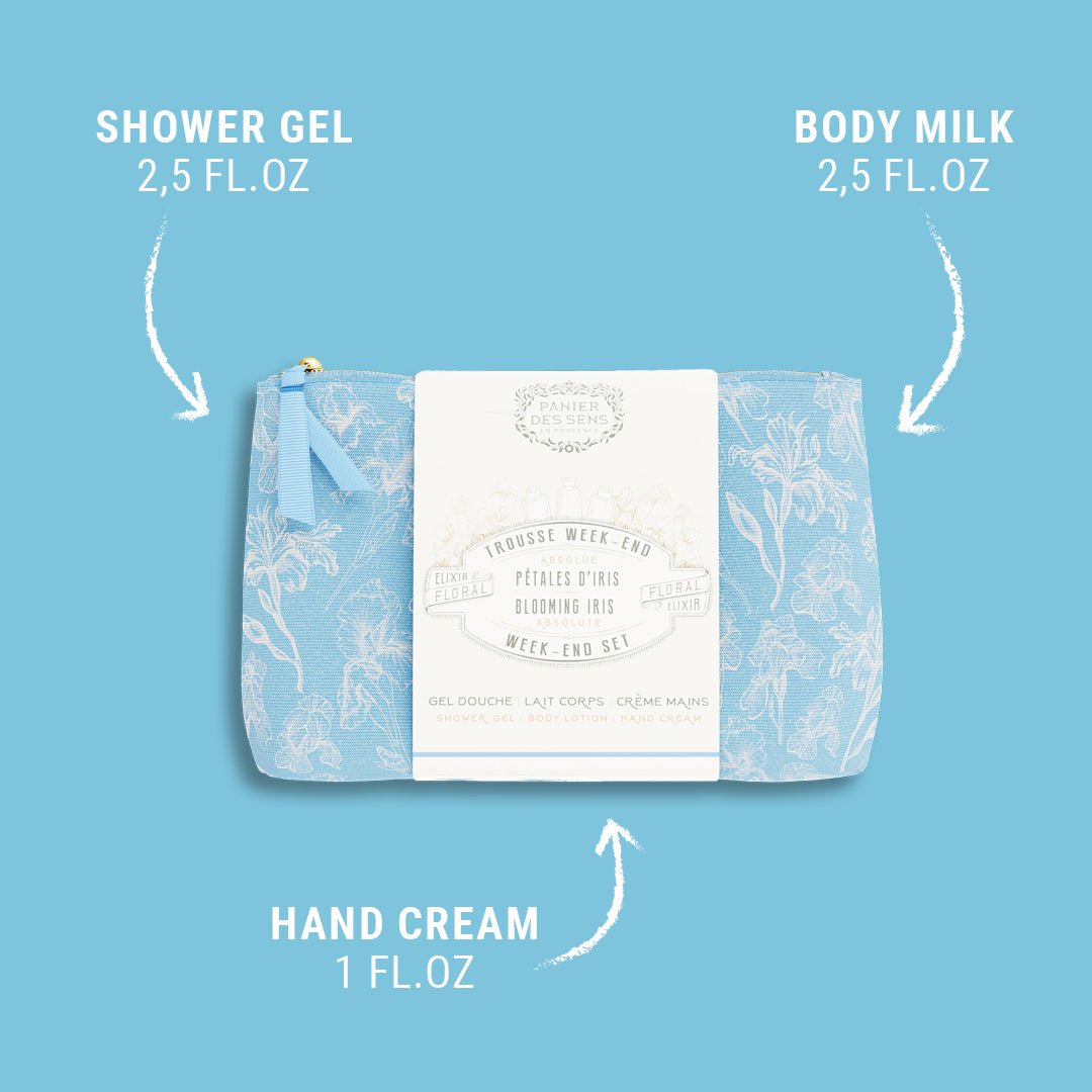 Body Care Travel Set - Blooming Iris - Body Care - Panier des Sens USA