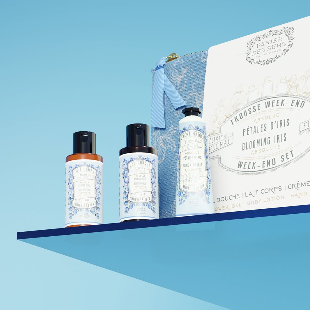 Body Care Travel Set - Blooming Iris – Panier des Sens USA