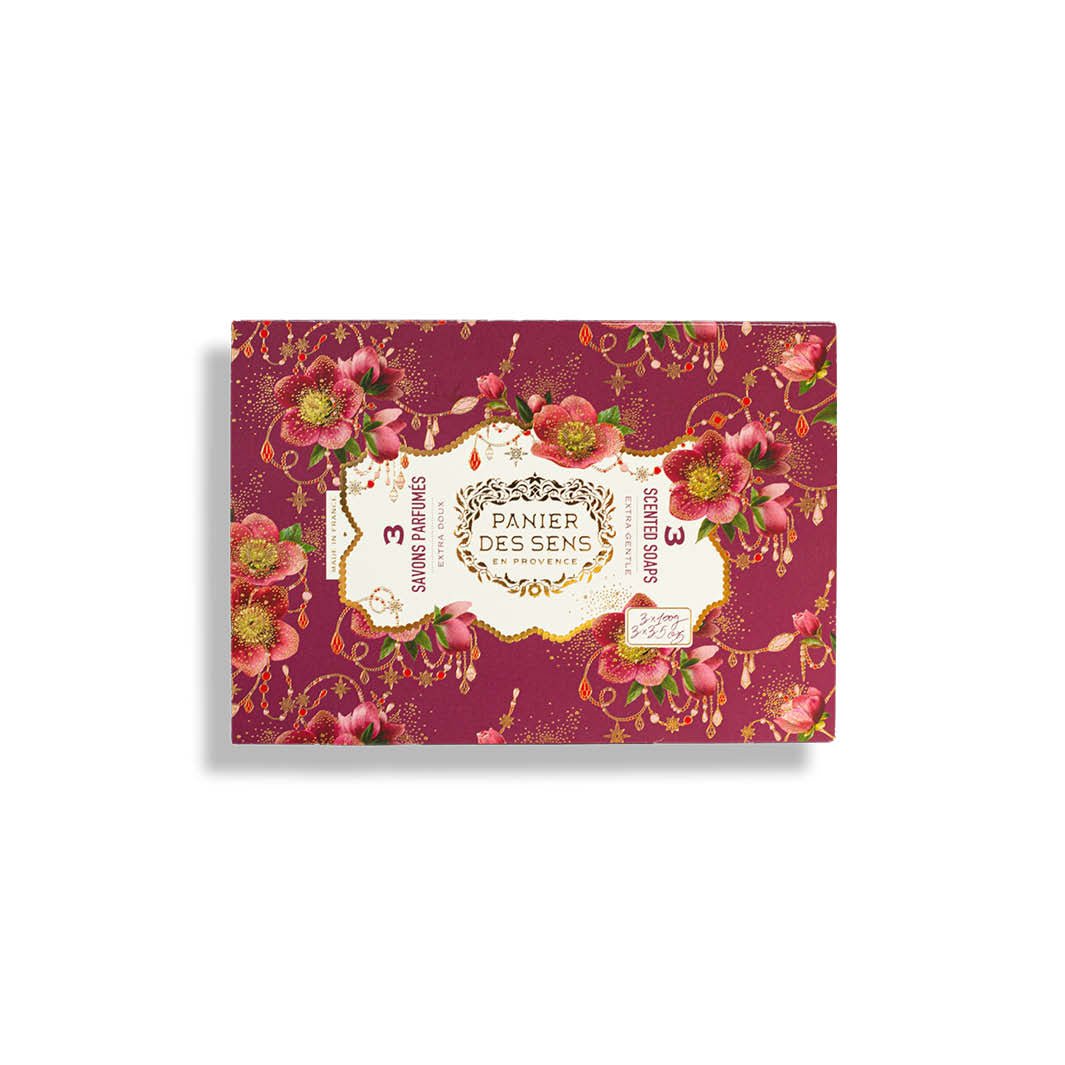 Christmas bar soap gift set – 3 scented soaps, 3.5 oz each - CHRISTMAS - Panier des Sens USA