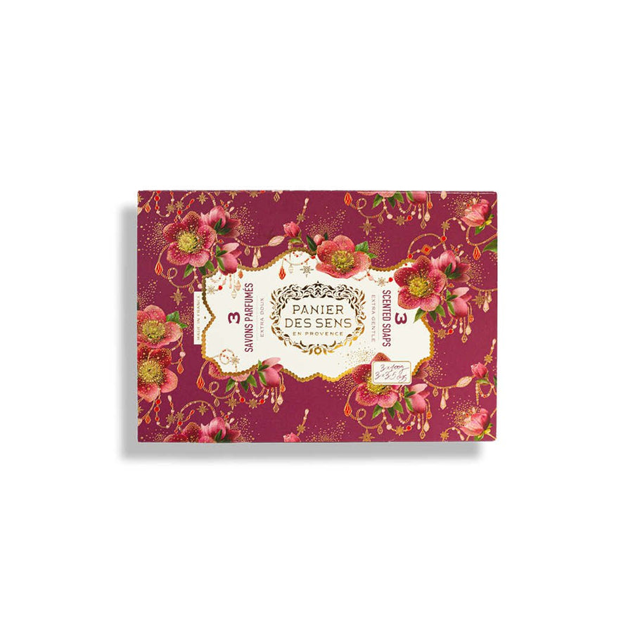 Christmas bar soap gift set – 3 scented soaps, 3.5 oz each - CHRISTMAS - Panier des Sens USA