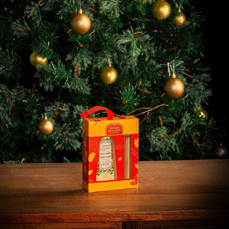 Christmas Duo eau de toilette roll - on and hand cream - Orange Blossom (VP) - Gifts - Panier des Sens USA