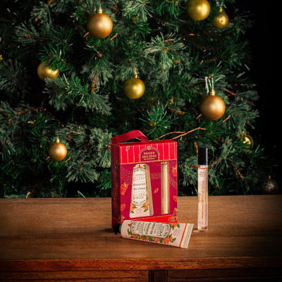 Christmas Duo eau de toilette roll - on and hand cream - Rose Geranium (VP) - Gifts - Panier des Sens USA