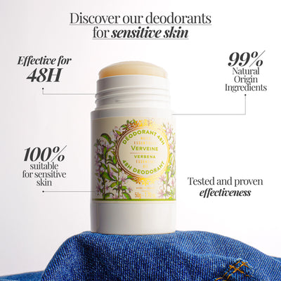 Sensitive skin Deodorant - Relaxing Verbena 2oz