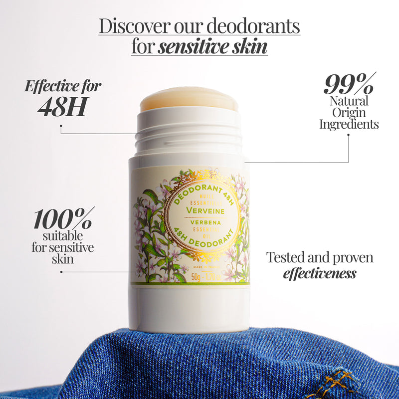 Sensitive skin Deodorant - Relaxing Verbena 2oz