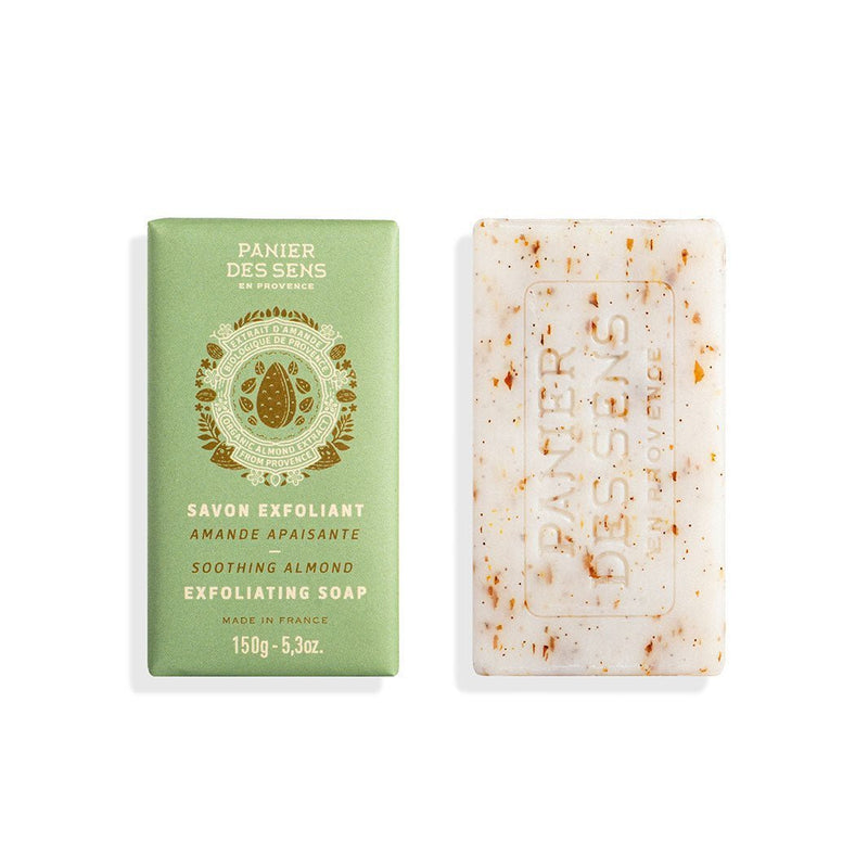 Exfoliating Soap – Soothing Almond - Solid cosmetics - Panier des Sens USA