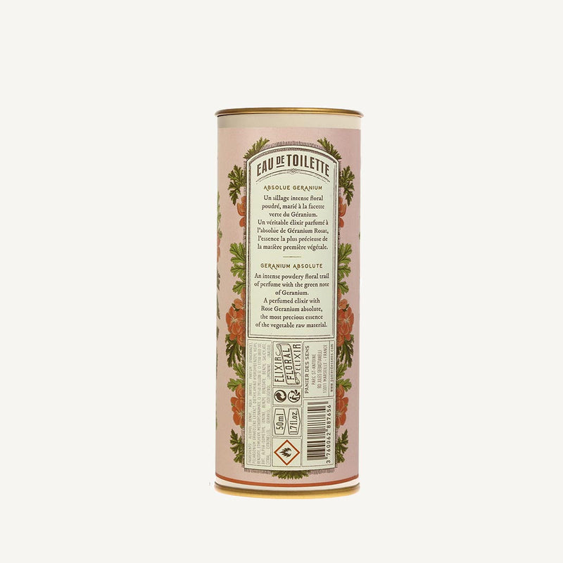 Rose Geranium Perfume Natural and Clean Eau de Toilette