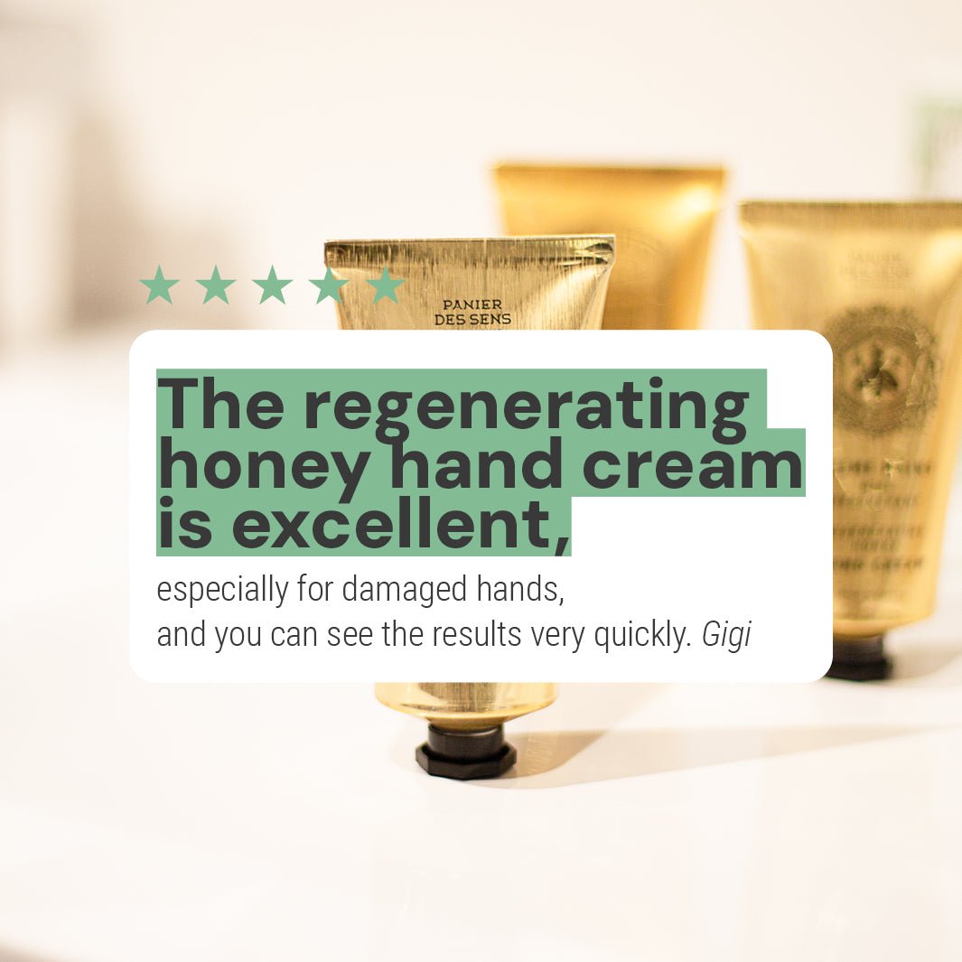 Hand cream 2.5 floz - Regenerating Honey – Panier des Sens USA