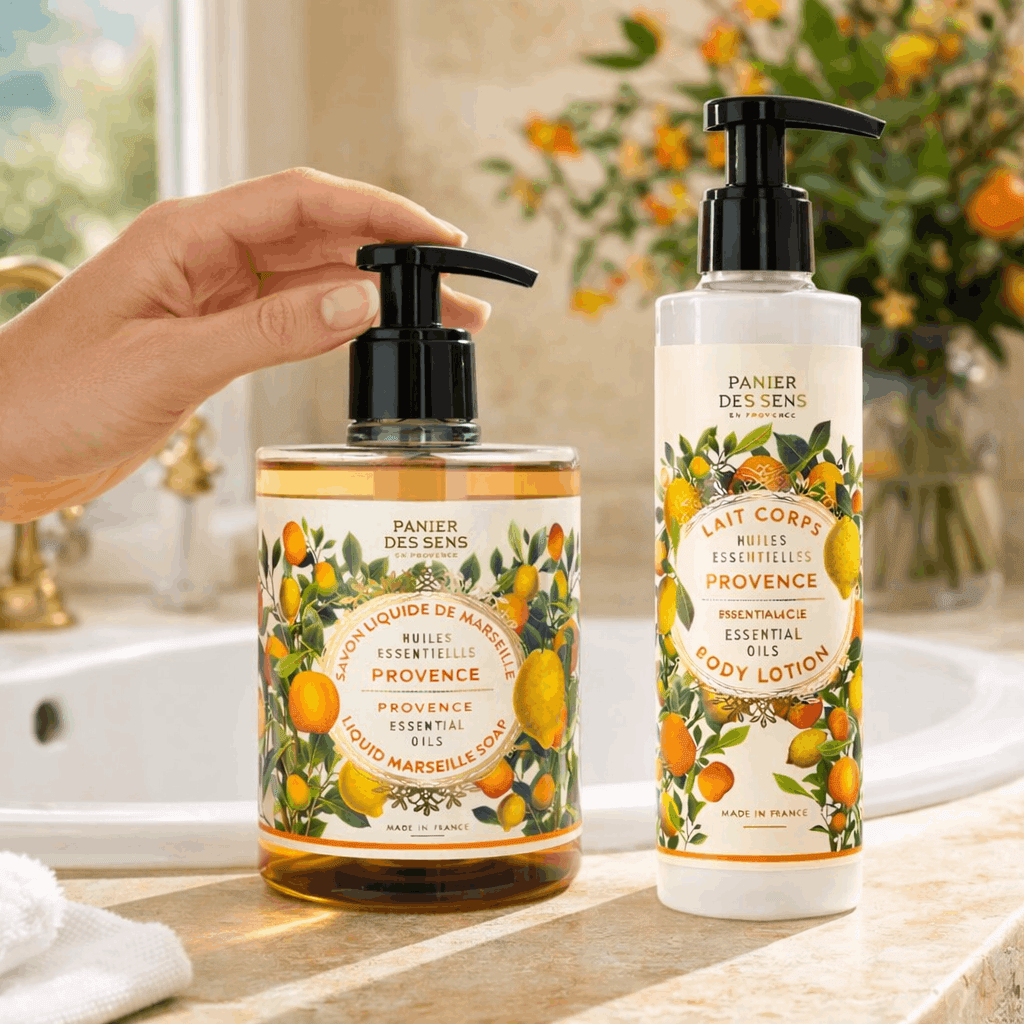 Hand Soap and Lotion Set - Provence - Panier des Sens USA