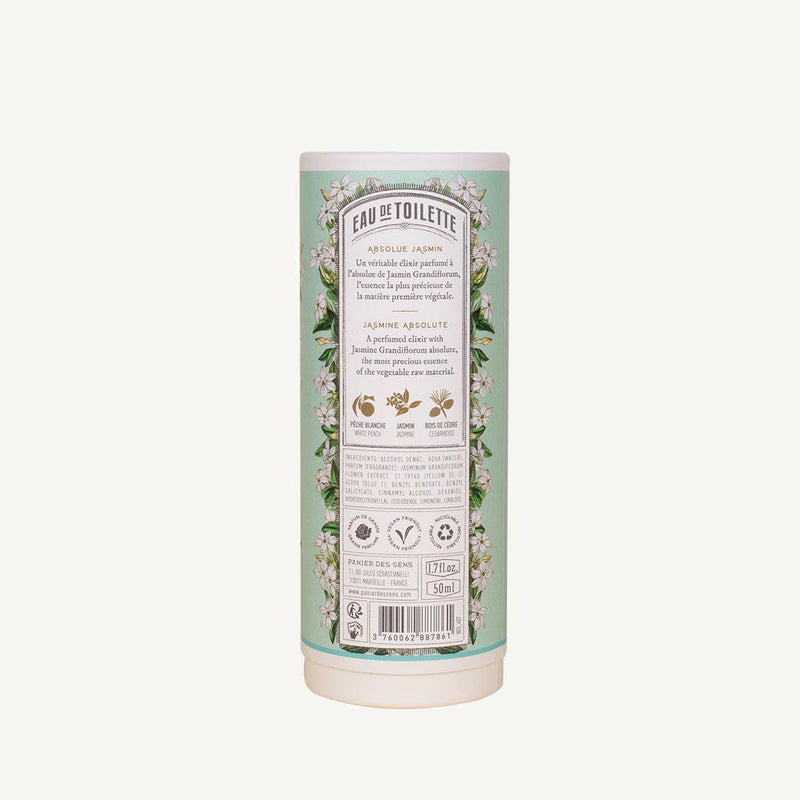 Jasmine Perfume Natural and Clean Eau de Toilette