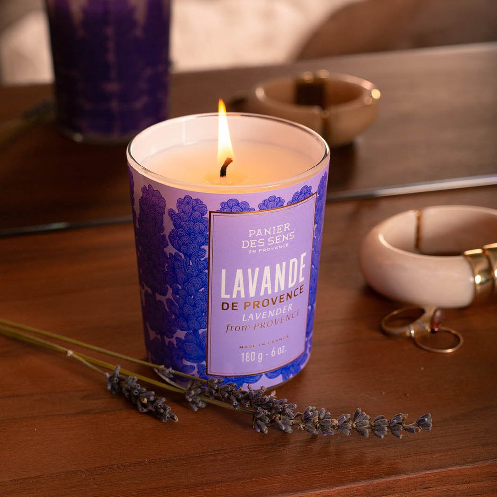 Lavender Scented Candle – Relaxing Fragrance - Scented candles - Panier des Sens USA