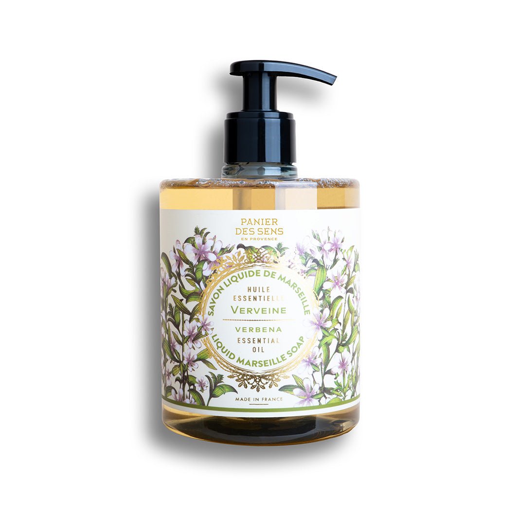 Lemon verbena hand soap - Liquid Marseille Soap - Panier des Sens USA