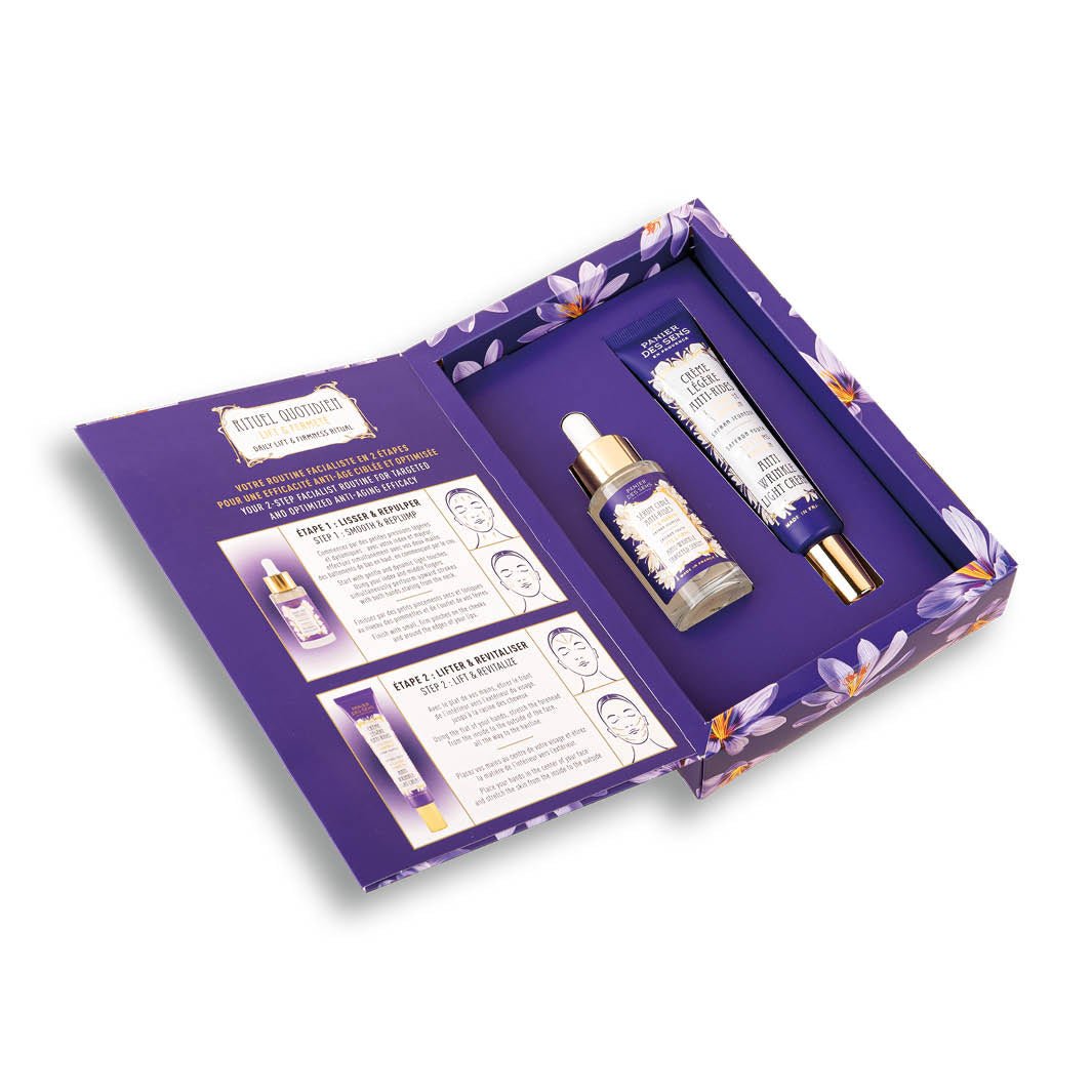 Lift & Firm women's anti-aging skincare set - Targeted serum and