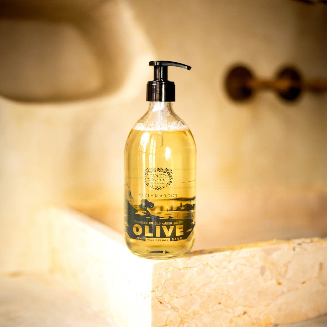 Limited Edition Liquid Marseille Soap - Olive savon liquide de