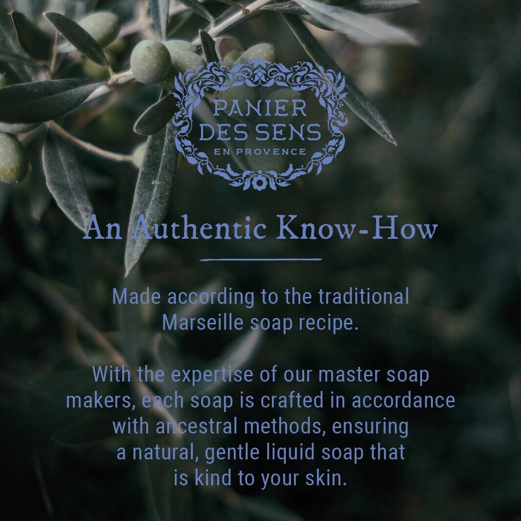 Liquid Marseille Soap - Blooming Iris savon liquide de Marseille - Liquid Marseille Soap - Panier des Sens USA