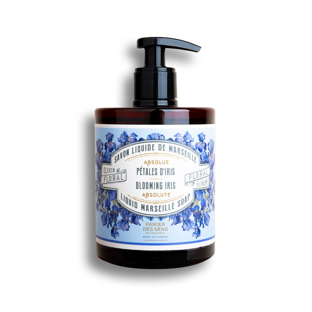Liquid Marseille Soap - Blooming Iris savon liquide de Marseille (VP) - Liquid Marseille Soap - Panier des Sens USA