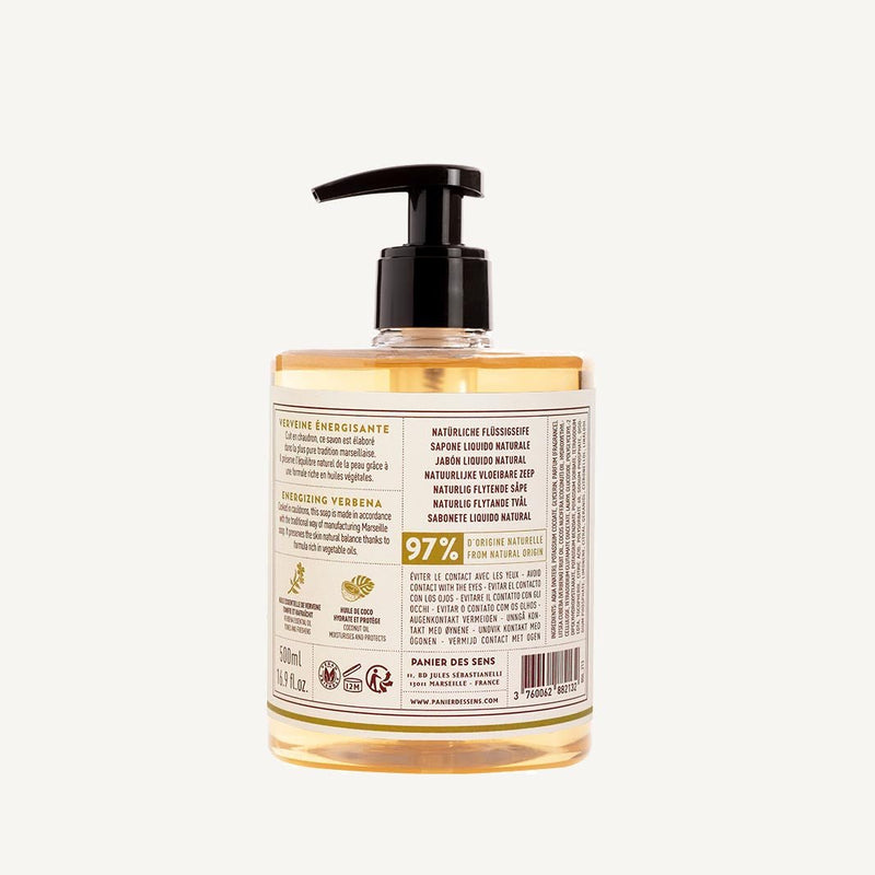 Liquid Marseille Soap - Energizing Verbena - Liquid Marseille Soap - Panier des Sens USA
