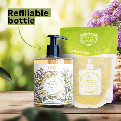 Liquid Marseille Soap - Energizing Verbena - Liquid Marseille Soap - Panier des Sens USA
