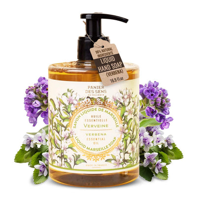 Liquid Marseille Soap - Energizing Verbena - Liquid Marseille Soap - Panier des Sens USA