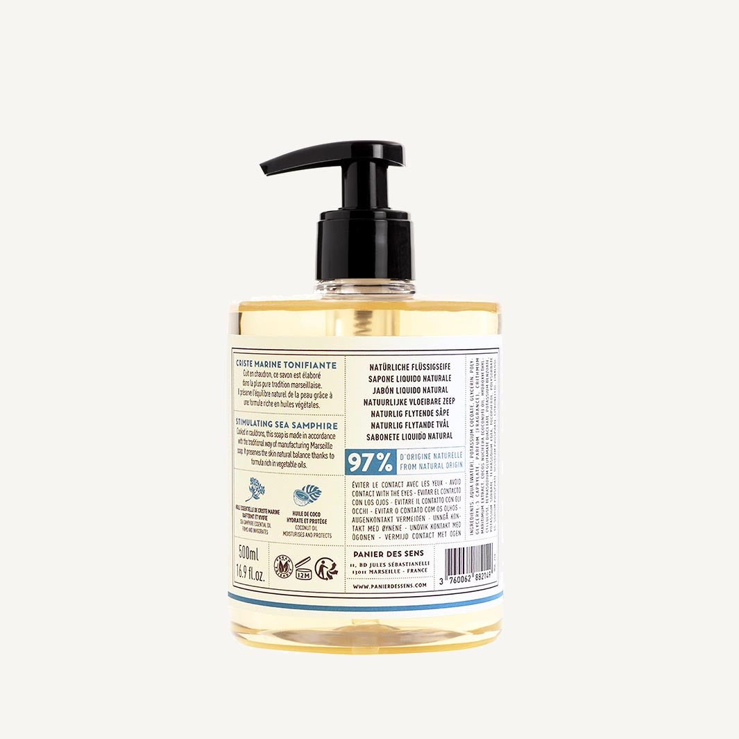 Liquid Marseille Soap - Sea Samphire - Liquid Marseille Soap - Panier des Sens USA