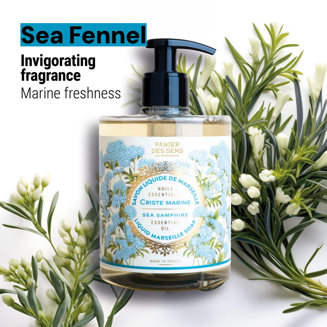 Liquid Marseille Soap - Sea Samphire - Liquid Marseille Soap - Panier des Sens USA