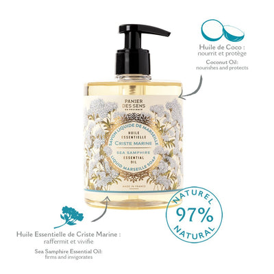 Liquid Marseille Soap - Sea Samphire - Liquid Marseille Soap - Panier des Sens USA