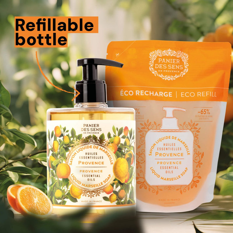 Liquid Marseille soap - Soothing Provence - Liquid Marseille Soap - Panier des Sens USA