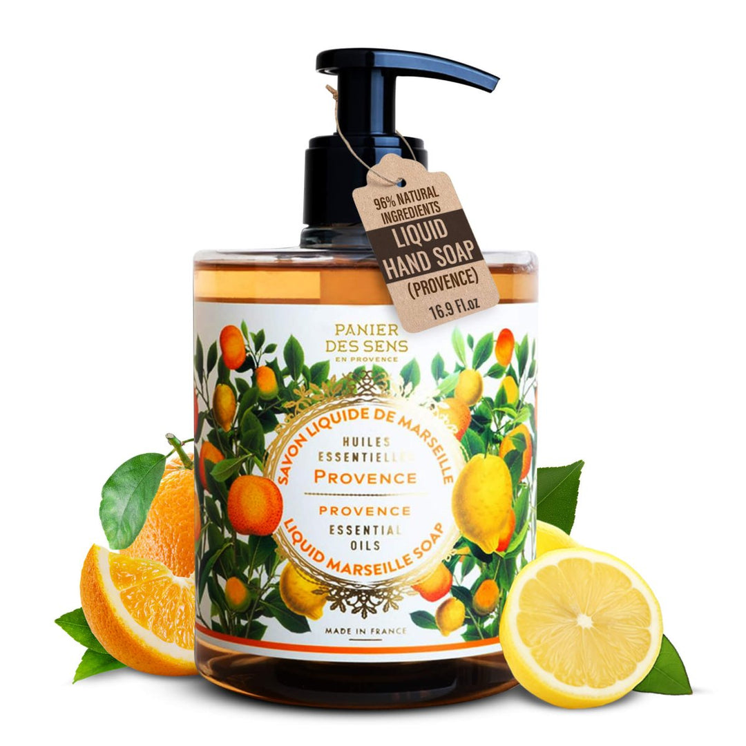 Marseille Liquid Soap Natural French Liquid Hand Soap soothing Provence | Panier des Sens Panier des Sens USA Marseille Liquid Soap Natural French Liquid Hand Soap soothing Provence | Panier des Sens Panier des Sens USA