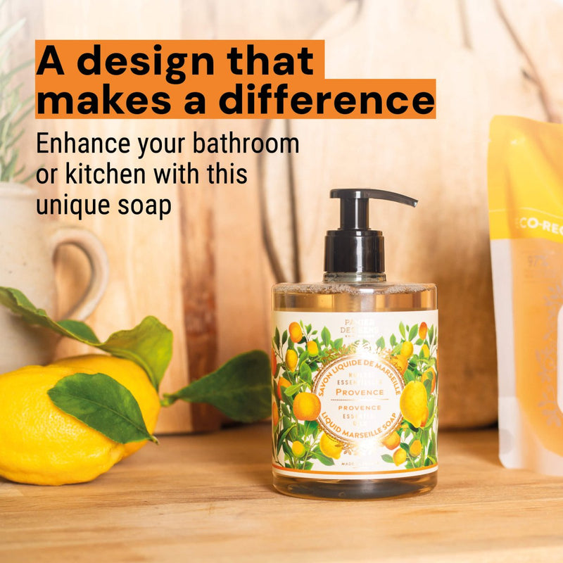 Liquid Marseille soap - Soothing Provence - Liquid Marseille Soap - Panier des Sens USA