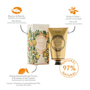 Pack of 4 Multi-Scented Hand Creams 2.5 floz - Provence, Orange Blossom, Honey, Almond