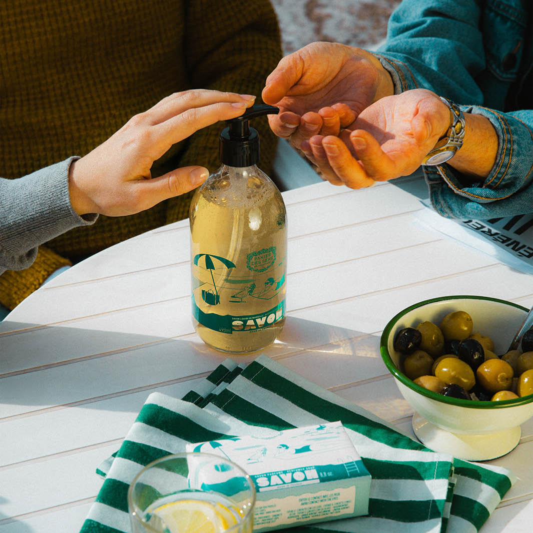 Marseille Olive Liquid Soap 490ml - Liquid Marseille Soap - Panier des Sens USA