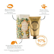 Pack of 4 Multi-Scented Hand Creams 2.5 floz - Provence, Orange Blossom, Honey, Almond - Hand care - Panier des Sens USA