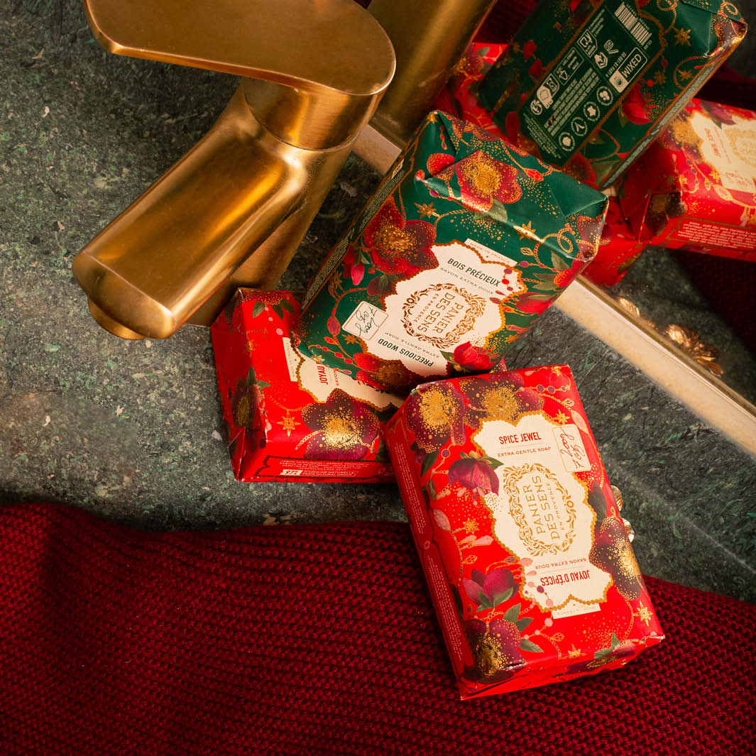Jabón navideño Precious Woods, 7 oz – Edición limitada - NAVIDAD - Panier des Sens EE. UU.