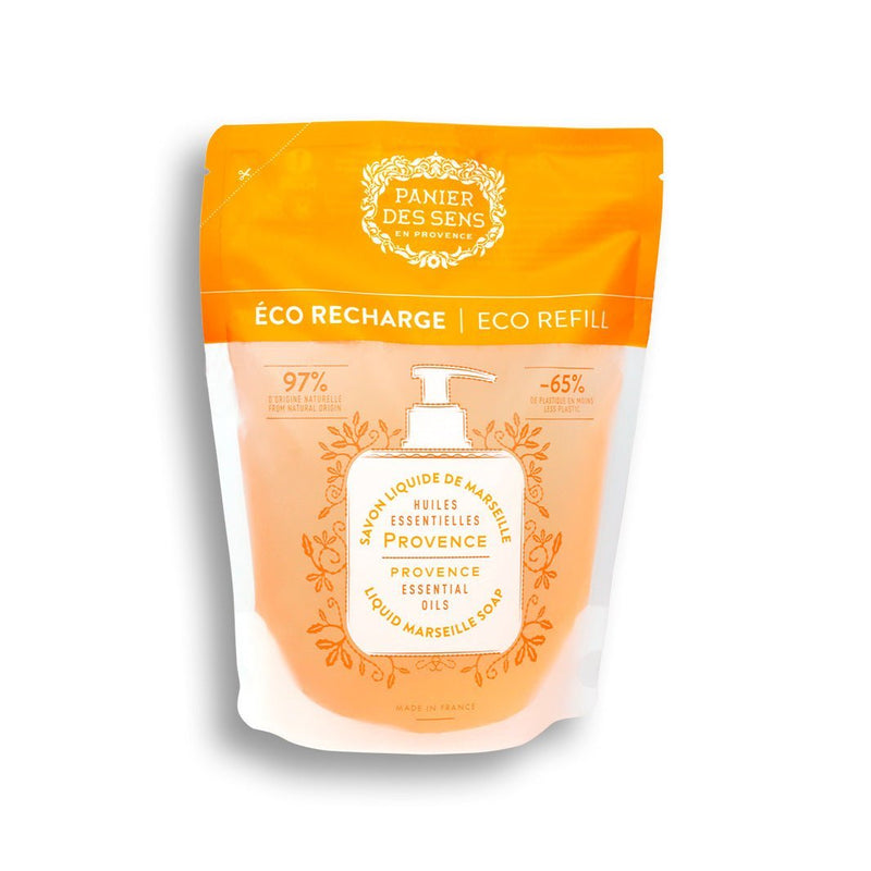 Premium pack of liquid Marseille soaps - Olive limited edition + 6 refills - Liquid Marseille Soap - Panier des Sens USA