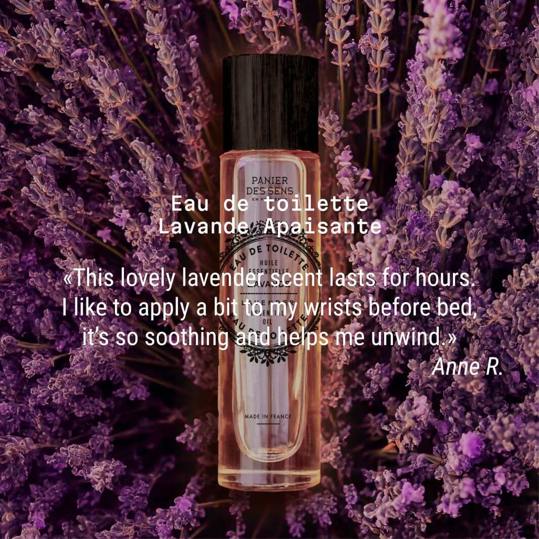 Lavender perfume with essential oil – Eau de toilette – Panier des