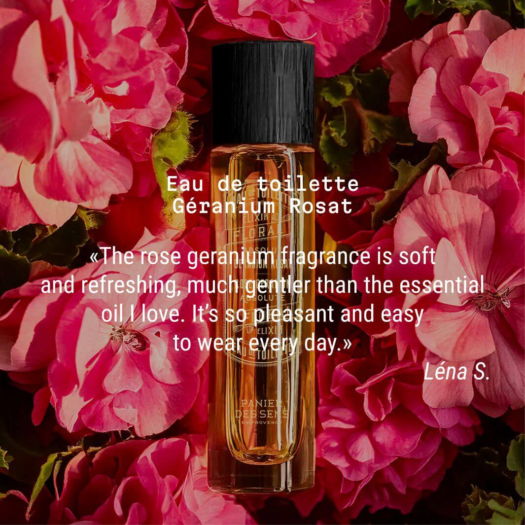 Geranium perfume Eau de toilette – Panier des Sens USA