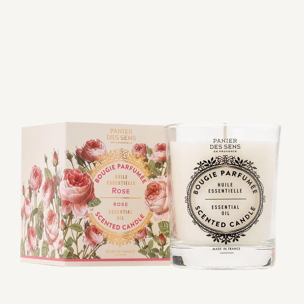 French Natural Rose Fragrance Candle – Panier des Sens USA