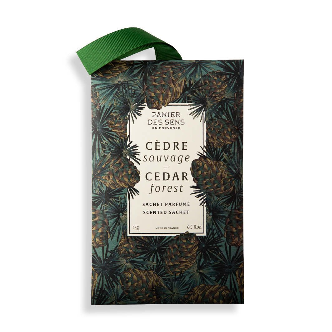Scented Sachet Cedar forest 0.5 oz - Scented Sachet - Panier des Sens USA