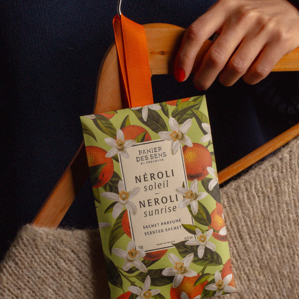 Scented Sachet Neroli sunrise 0.5 oz - Scented Sachet - Panier des Sens USA